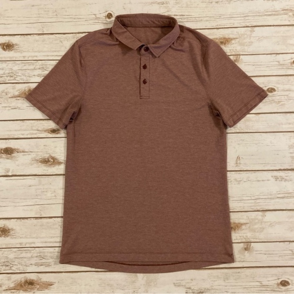Lululemon Men’s Evolution Short-Sleeve Polo Shirt Small